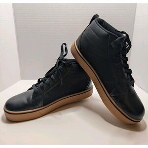 Heelys Racer 20 Mid Men's 8 / 40.5 Adults Black Gum Shoes Sneakers Skater Wheel